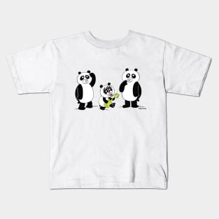 Kiss Panda Kids T-Shirt